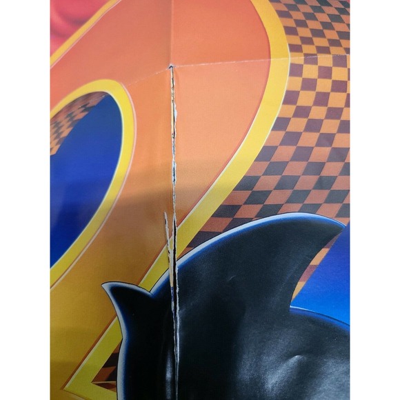 Sonic The Hedgehog 2 SEGA Genesis Insert Poster Only - Batman Returns - Picture 3 of 4